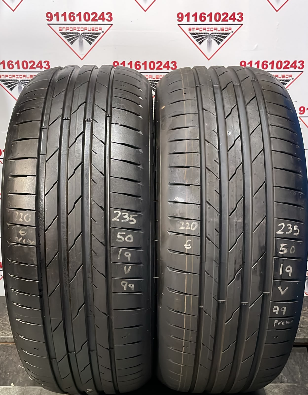 HANKOOK VENTUS EVO3 USADO PREMIUM  235/50 R19 99 V